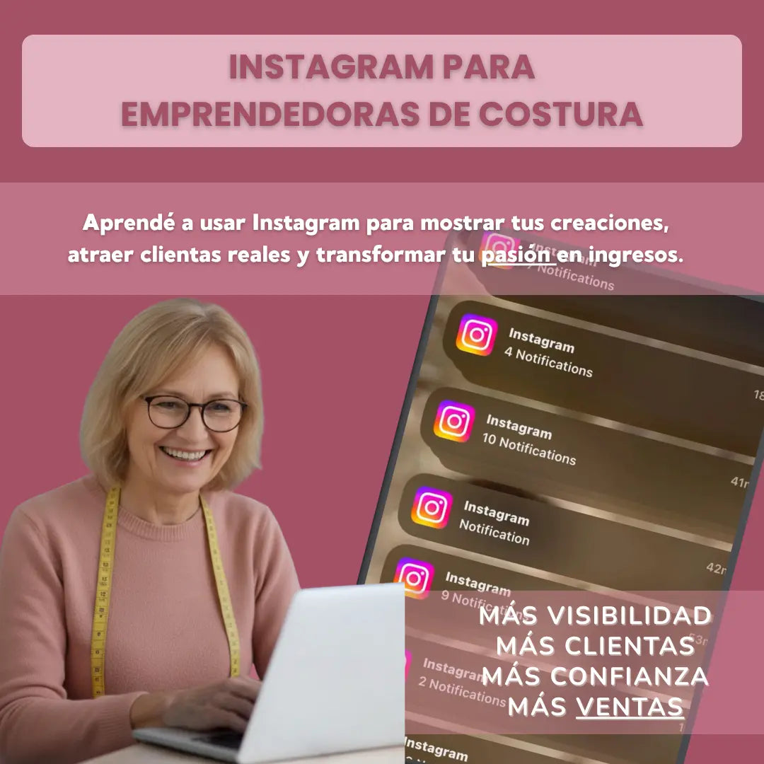 CURSO DE INSTAGRAM PARA EMPRENDEDORAS DE COSTURA