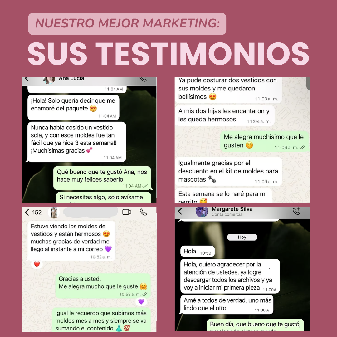 KIT + 80 MOLDES DE VESTIDOS PROFESIONALES | PDF