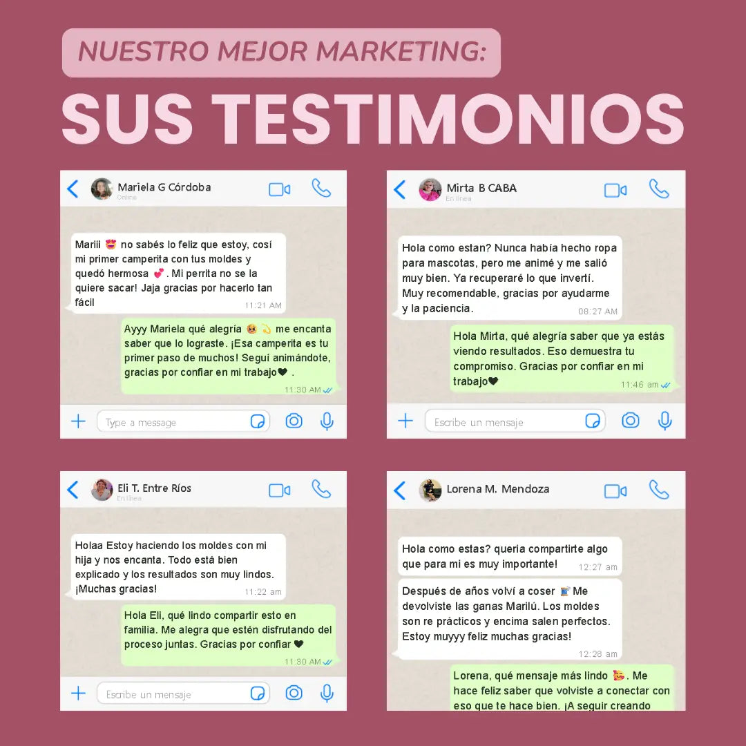 MEGAPACK + 300 MOLDES DE ROPA PARA PERROS