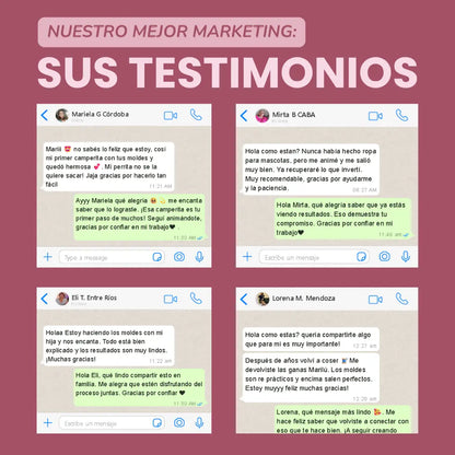 MEGAPACK + 300 MOLDES DE ROPA PARA PERROS